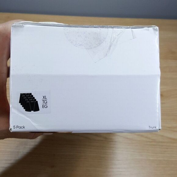 CALVIN KLEIN Boxer Brief Mens XL Black 5-Pack Low Rise 100% Cotton Classic Fit - Picture 3 of 6